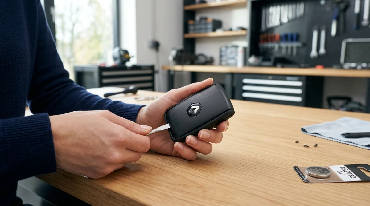 quelle pile pour carte renault captur 2