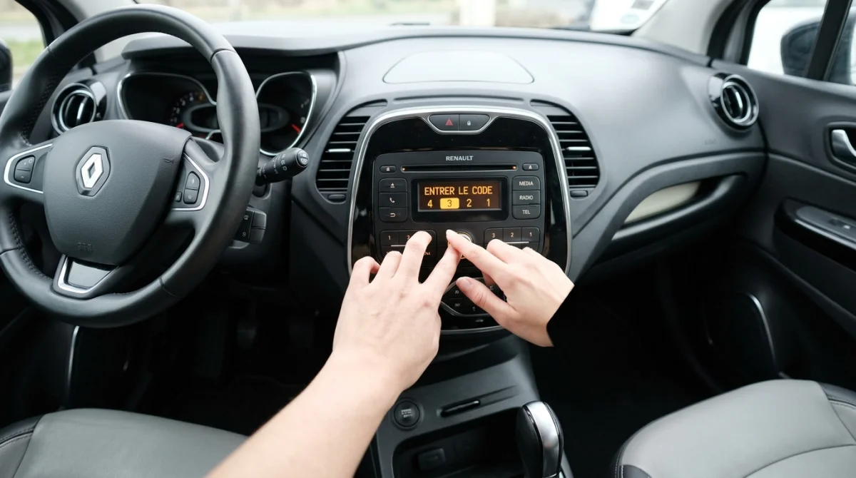 comment valider code autoradio renault