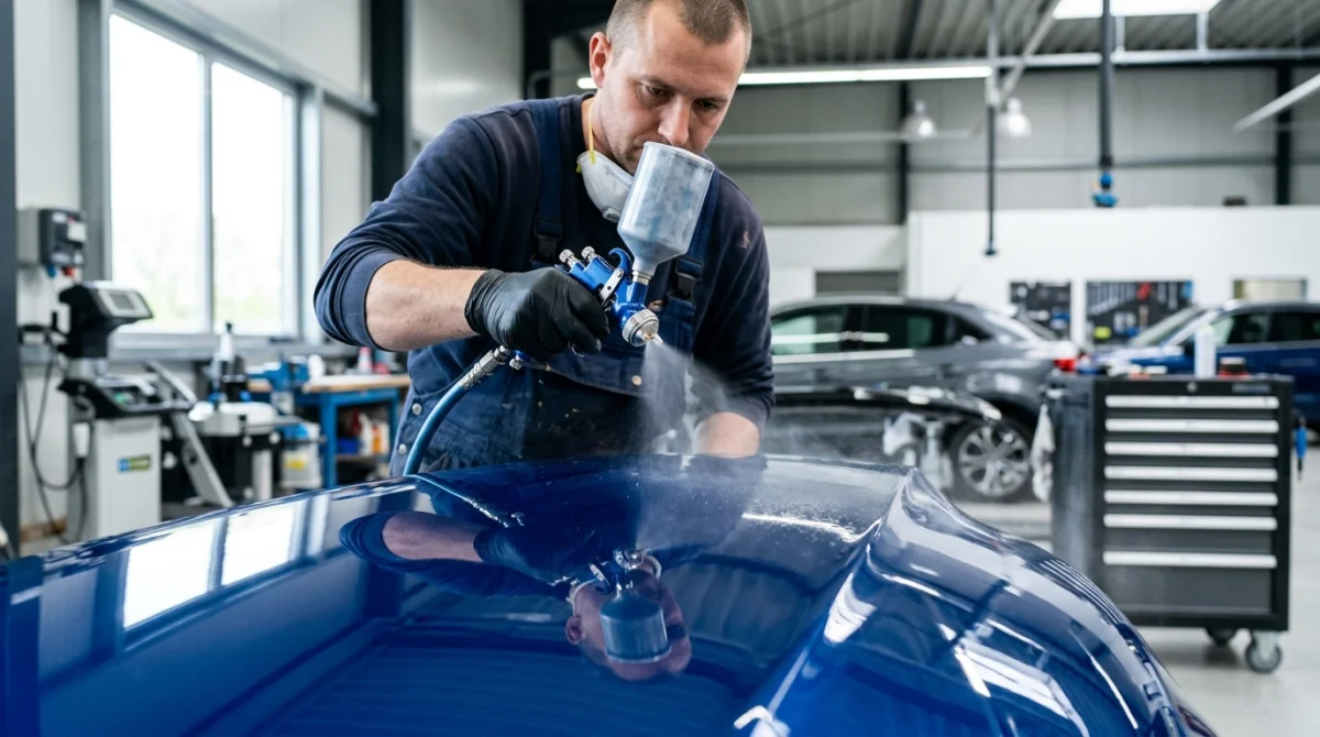 Combien de temps attendre entre la peinture et le vernis sur une carrosserie