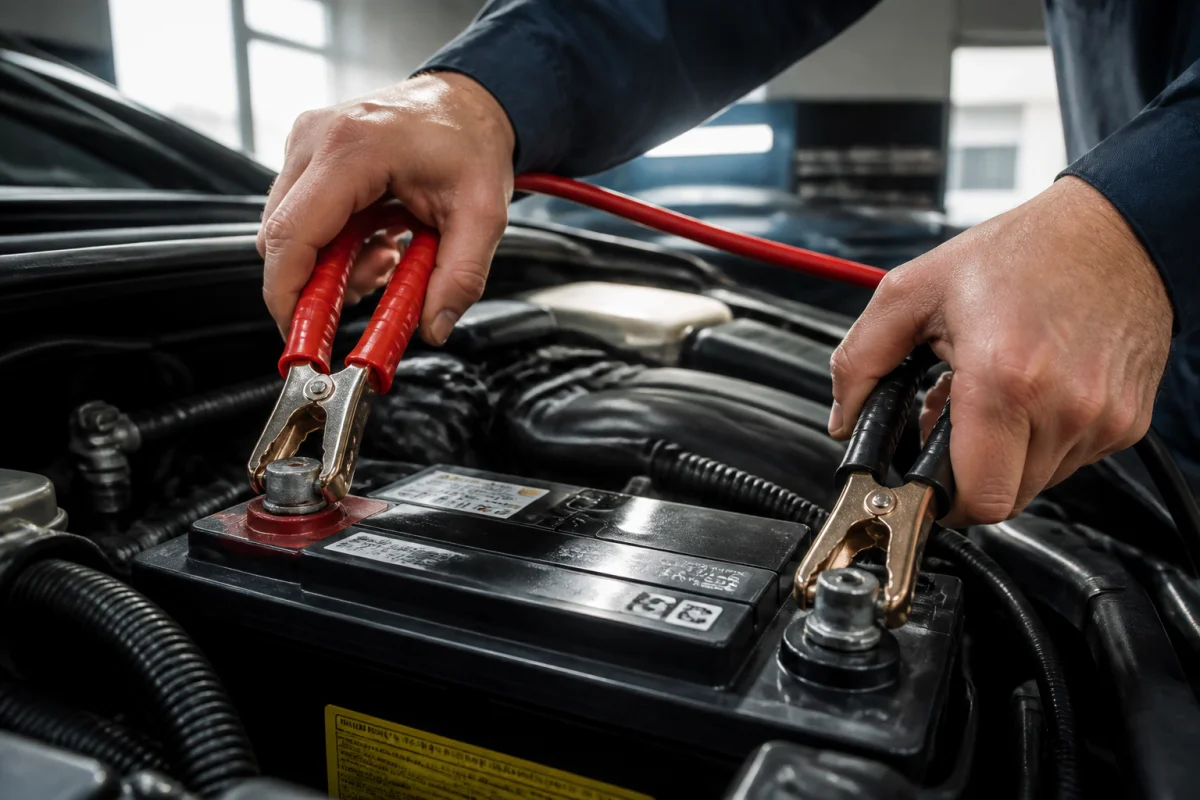 comment recharger une batterie de voiture
